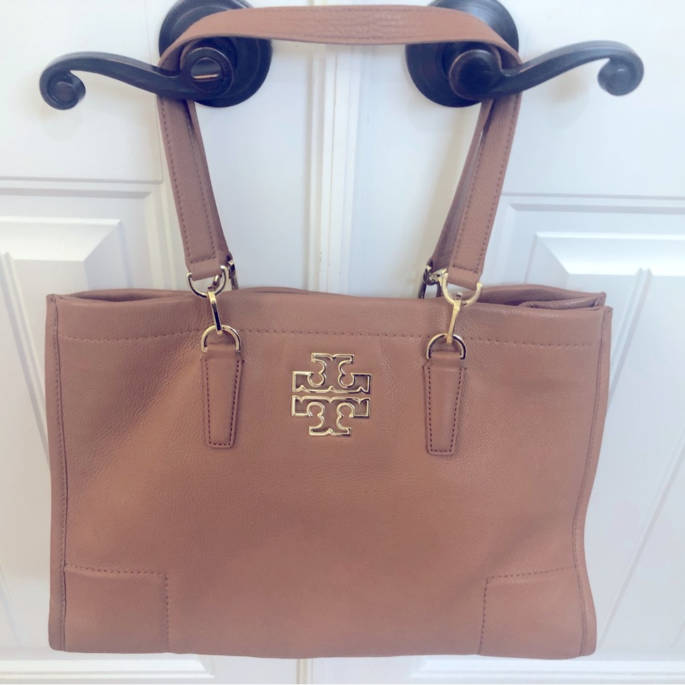 Beautiful EUC TB Britten Bark Brown, Shoulder bag.